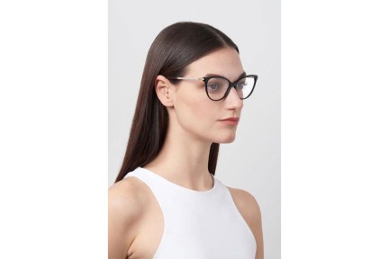 Okulary korekcyjne Jimmy Choo JC330 807 Kocie oczy Czarne