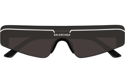 Okulary przeciwsłoneczne Balenciaga BB0003S 001 Pojedyncze | Shield Czarne