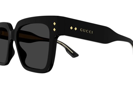 Solbriller Gucci GG1084S 001 Firkantet Sort