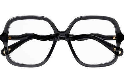 Okulary korekcyjne Chloe CH0091O 001 Oversize Szare