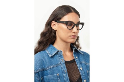 Okulary korekcyjne Dsquared2 D20070 807 Kocie oczy Czarne