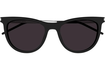 Okulary przeciwsłoneczne Saint Laurent SL510 001 Kocie oczy Czarne