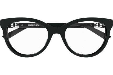 Brillen Balenciaga BB0185O 001 Ronde Zwart