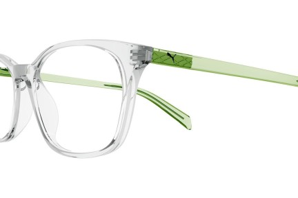 Okulary korekcyjne Puma PJ0031O 010 Kwadratowe Przezroczyste