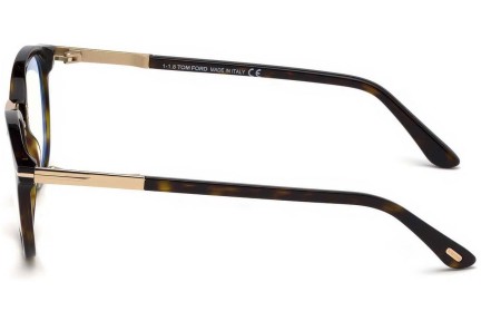 Okulary korekcyjne Tom Ford FT5555-B 052 Okrągłe Havana