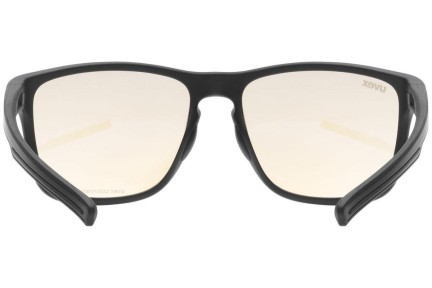 Okulary korekcyjne uvex retina BLUE CV 2201 blue-light [non-prescription] Kwadratowe Czarne