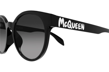 Слънчеви очила Alexander McQueen AM0349SA 001 Заоблени Черна