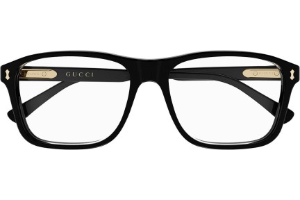 Okulary korekcyjne Gucci GG1045O 001 Kwadratowe Czarne