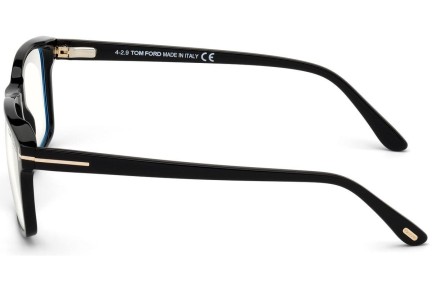 Okulary korekcyjne Tom Ford FT5682-B 001 Kwadratowe Czarne