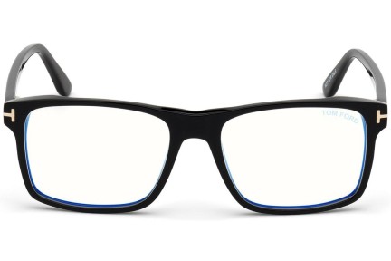Okulary korekcyjne Tom Ford FT5682-B 001 Kwadratowe Czarne