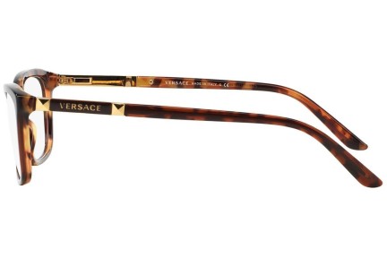 Okulary korekcyjne Versace VE3186 5077 Prostokątne Havana