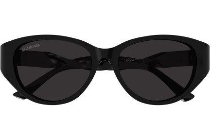 Aurinkolasit Balenciaga BB0209SA 001 Cat Eye Musta