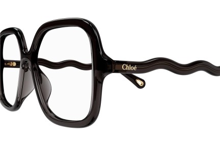 Okulary korekcyjne Chloe CH0091O 001 Oversize Szare