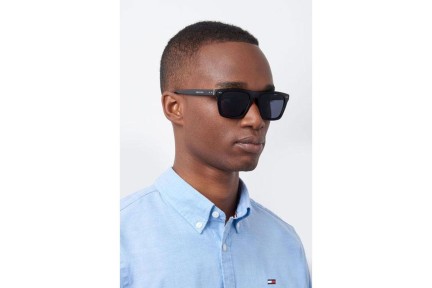 Okulary przeciwsłoneczne Tommy Hilfiger TH1890/S 807/IR Kwadratowe Czarne
