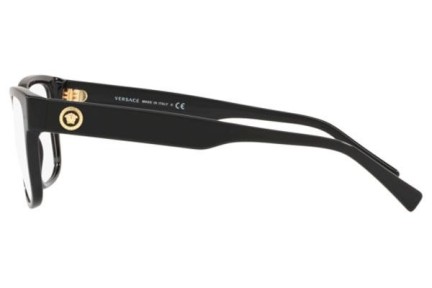 Okulary korekcyjne Versace VE3266 GB1 Kwadratowe Czarne