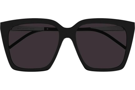 Okulary przeciwsłoneczne Saint Laurent SLM100 001 Kwadratowe Czarne