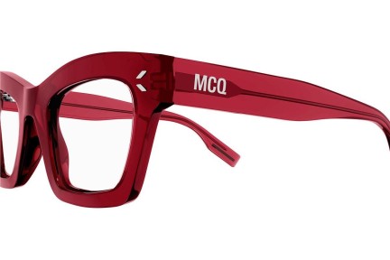 Glasses McQ MQ0343O 003 Kwadratowe Czerwone