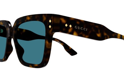 Okulary przeciwsłoneczne Gucci GG1084S 002 Kwadratowe Havana