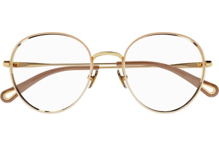 Okulary korekcyjne Chloe CH0021O 011 Okrągłe Złote