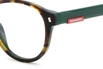 Okulary korekcyjne Dsquared2 D20049 PHW Okrągłe Havana
