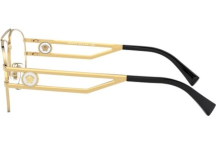Okulary korekcyjne Versace VE1269 1002 Pilotki (Aviator) Złote