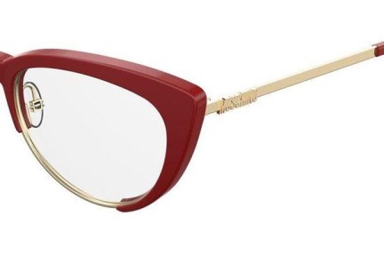 Okulary korekcyjne Moschino MOS521 C9A Kocie oczy Czerwone