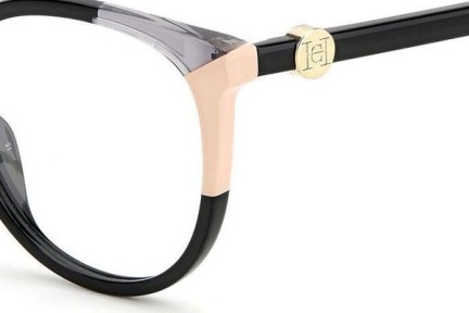 Okulary korekcyjne Carolina Herrera CH0056 KDX Okrągłe Czarne