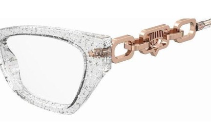 Okulary korekcyjne Chiara Ferragni CF7020 MXV Kocie oczy Przezroczyste