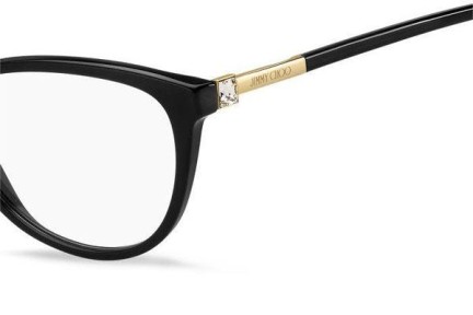 Okulary korekcyjne Jimmy Choo JC287 807 Kocie oczy Czarne