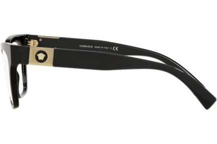 Okulary korekcyjne Versace VE3294 GB1 Kocie oczy Czarne
