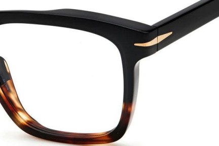 Okulary korekcyjne David Beckham DB7020 DCC/G6 blue-light [non-prescription] Kwadratowe Czarne