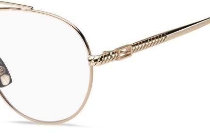 Okulary korekcyjne Fendi FF0446 DDB/99 Pilotki (Aviator) Złote