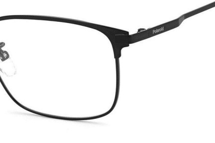 Okulary korekcyjne Polaroid PLDD440/G 807 Prostokątne Czarne