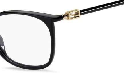 Okulary korekcyjne Fendi FF0461/G 807 Kwadratowe Czarne