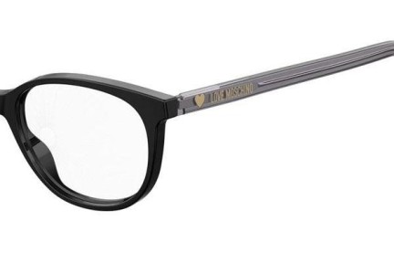 Okulary korekcyjne Love Moschino MOL543 807 Okrągłe Czarne