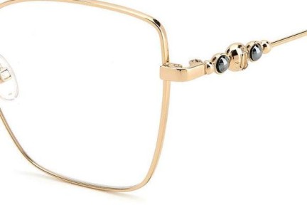 Okulary korekcyjne Jimmy Choo JC357 2M2 Kocie oczy Złote
