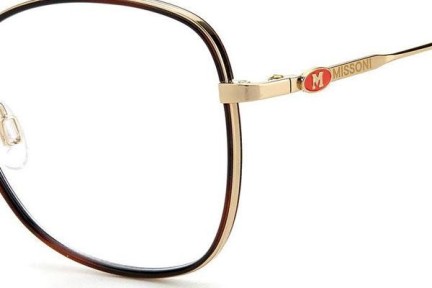 Okulary korekcyjne M Missoni MMI0062 06J Kwadratowe Złote