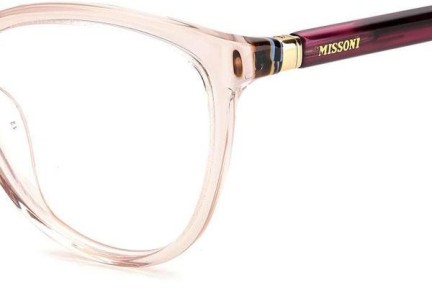 Okulary korekcyjne Missoni MIS0022 GYL Kocie oczy Beżowe