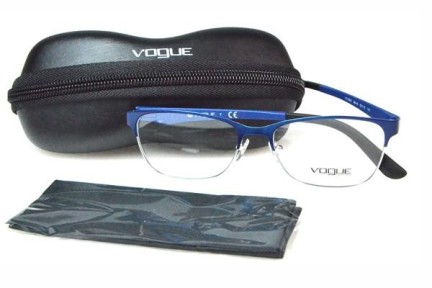 Okulary korekcyjne Vogue Eyewear Light and Shine Collection VO3940 964S Kwadratowe Niebieskie