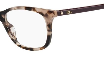 Okulary korekcyjne Dior Montaigne 18 CAD/68 Kocie oczy Beżowe