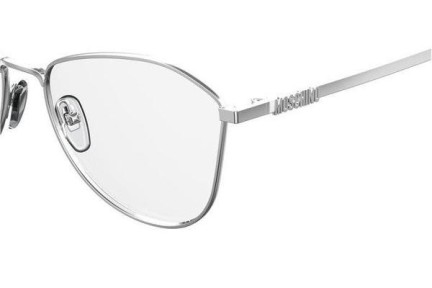 Okulary korekcyjne Moschino MOS520 010 Kocie oczy Srebrne