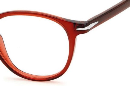 Brillen David Beckham DB1018 C9A Ronde Rood