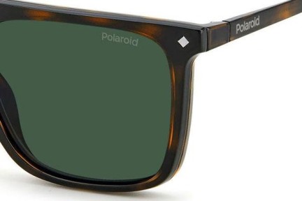 Okulary korekcyjne Polaroid PLD6166/CS 086/UC Polarized Kwadratowe Havana