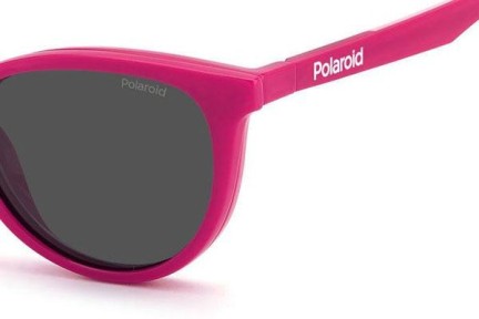 Brillen Polaroid Junior PLD8051/CS 35J/M9 Polarized Cat Eye Roze