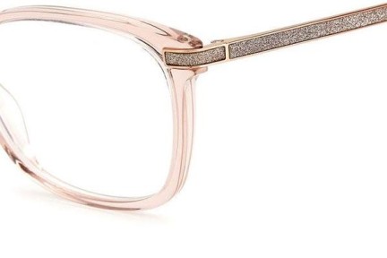 Okulary korekcyjne Jimmy Choo JC269 FWM Kwadratowe Beżowe