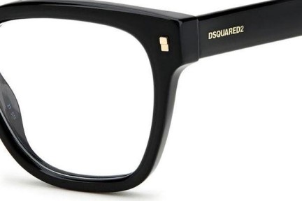 Brillen Dsquared2 D20025 807 Vierkant Zwart