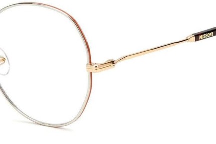Okulary korekcyjne Missoni MIS0016 TNG Okrągłe Złote