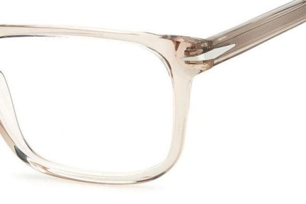 Ochelari David Beckham DB1022 79U Dreptunghiulari Bej