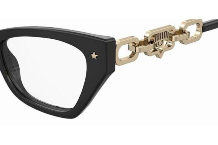 Okulary korekcyjne Chiara Ferragni CF7020 807 Kocie oczy Czarne