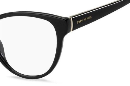 Silmälasit Tommy Hilfiger TH1842 807 Cat Eye Musta